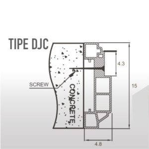 Angzdorr WPC Door Frame DJC