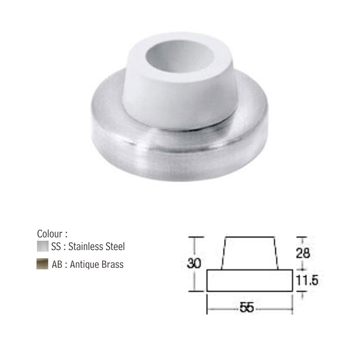 DH 011 DOOR BUMPER SS